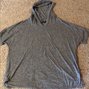 Gray Lightweight Hooded Tee victoria’s Secret size XL